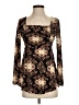 Venus Black Long Sleeve Blouse Size S - photo 1