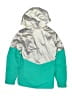 Spyder 100% Polyester Color Block Green Teal Jacket Size 14 - photo 2