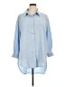 Shein Curve 100% Polyester Blue 3/4 Sleeve Blouse Size 14 Plus (1) - photo 1