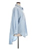 Shein Curve 100% Polyester Blue 3/4 Sleeve Blouse Size 14 Plus (1) - photo 4