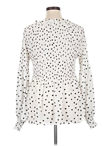 Rose + Olive Long Sleeve Blouse (view 2)