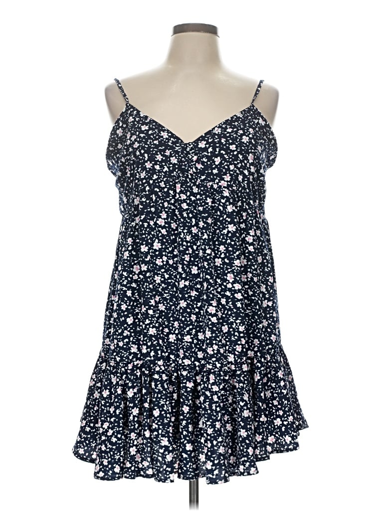 Pre-owned New In Casual Dress In Blue