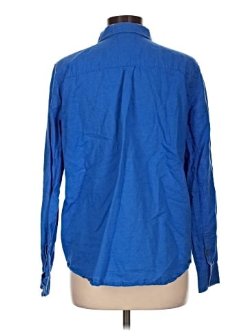 J.Crew Factory Store Long Sleeve Button-Down Shirt (view 2)