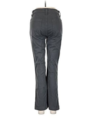 Madewell Kick Out Crop Pants in Garment-Dyed Sateen (view 2)