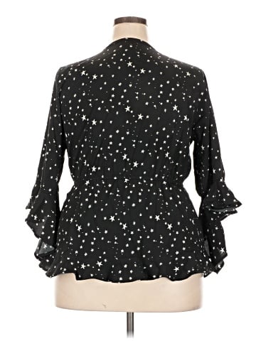 Simply Be 3/4 Sleeve Blouse (view 2)