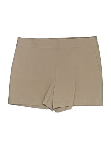 Theory Khaki Shorts (view 1)