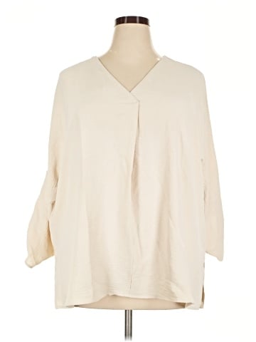 Cato 3/4 Sleeve Blouse (view 1)