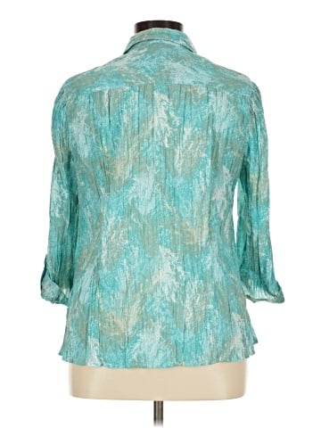 Christopher & Banks 3/4 Sleeve Blouse (view 2)