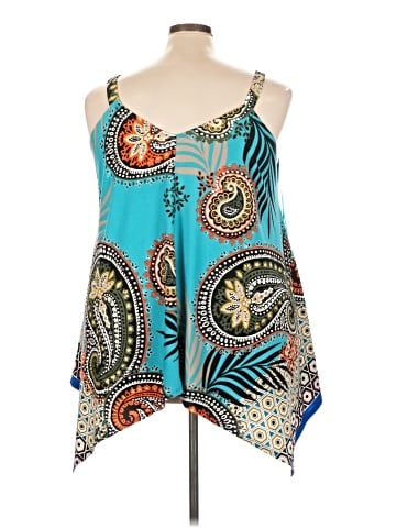 Melissa Paige Sleeveless Blouse (view 2)