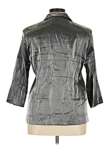 Cache 3/4 Sleeve Button-Down Shirt (view 2)