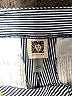 Anne Klein 100% Elastane Chevron-herringbone Blue Dress Pants Size 6 - photo 7