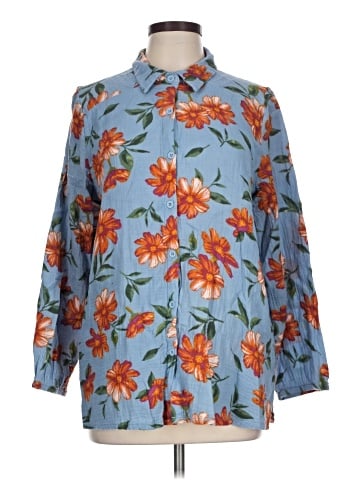 By Design Long Sleeve Blouse (view 1)