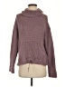 dip 100% Polyester Purple Turtleneck Sweater Size S - photo 1