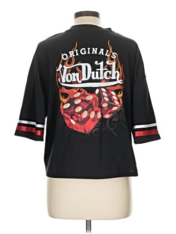 Von Dutch 3/4 Sleeve T-Shirt (view 2)
