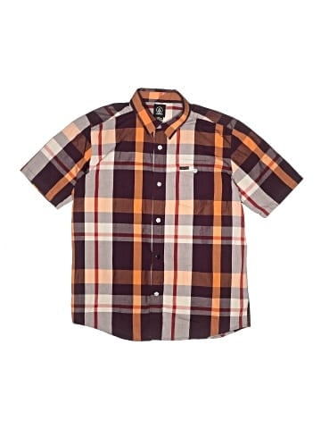 Volcom Short Sleeve Button-Down Shirt (view 1)