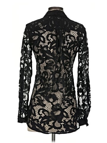 Diane von Furstenberg Long Sleeve Button-Down Shirt (view 2)
