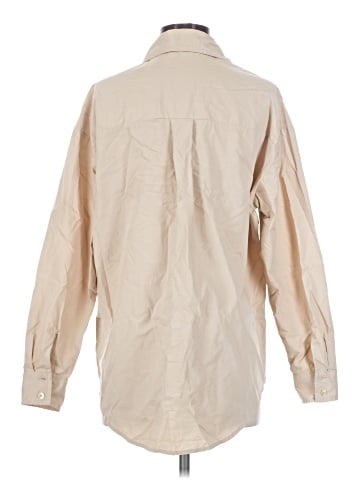 OAK + FORT Long Sleeve Button-Down Shirt (view 2)