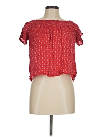 Rewind Short Sleeve Blouse (view 1)