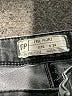 Free People Chevron-herringbone Black Jeans Size 24 waist - photo 4