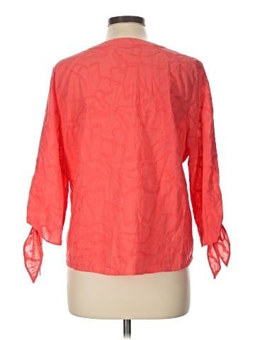 Croft & Barrow 3/4 Sleeve Blouse (view 2)
