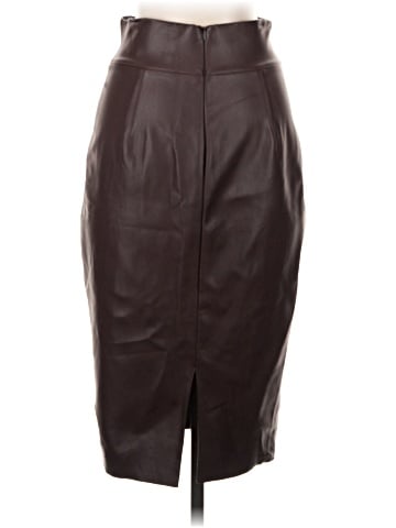 Bailey 44 Faux Leather Skirt (view 2)