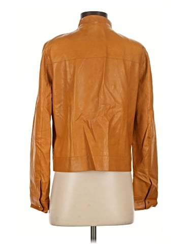 Lafayette 148 New York Leather Jacket (view 2)