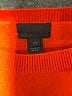 J.Crew Collection 100% Cashmere Orange Cashmere Pullover Sweater Size XS - photo 7