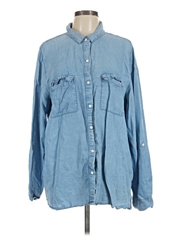Gap Outlet Long Sleeve Button-Down Shirt (view 1)