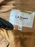 L.K. Bennett 100% Acetate Tan Jacket Size 10 - photo 6