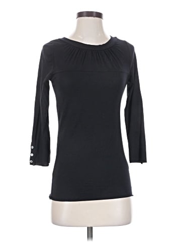 Velvet 3/4 Sleeve Top (view 1)