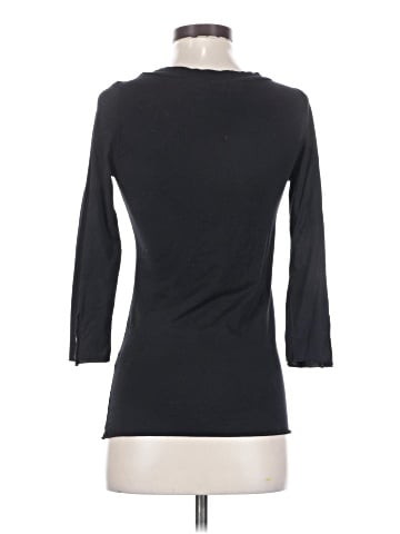 Velvet 3/4 Sleeve Top (view 2)