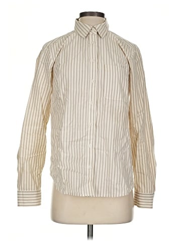 Maeve Long Sleeve Button-Down Shirt (view 1)