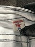 True Religion Metallic Silver Jeans Size 26 waist - photo 4