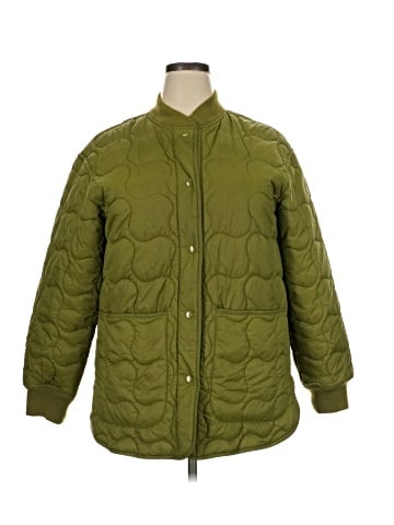 Madewell Quilted Oversized Bomber Jacket (view 1)