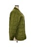 Madewell 100% Polyamide Solid Green Coat Size XXL (estimated) - photo 4
