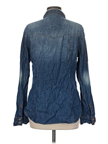 SNEAK PEEK Long Sleeve Button-Down Shirt (view 2)