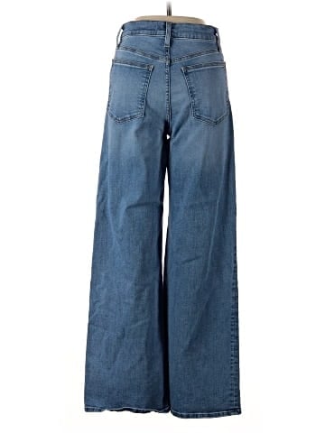 Madewell The Wide-Leg Jean in Super Stretch Denim (view 2)