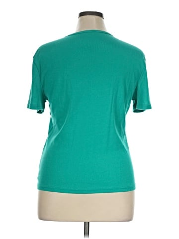 Gloria Vanderbilt Short Sleeve Henley (view 2)