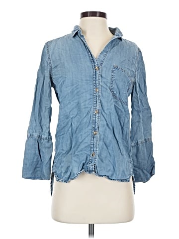 Bella Dahl 3/4 Sleeve Button-Down Shirt (view 1)