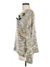 Moth 100% Acrylic Marled Gray Yellow Pullover Sweater Size M - photo 5