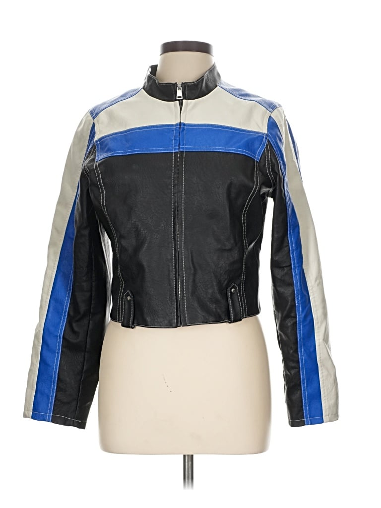 Pre-owned Urban Outfitters Track Jacket In Blue