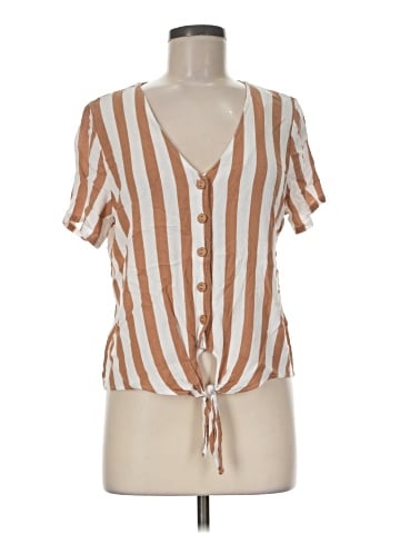 Market and Spruce Short Sleeve Blouse (view 1)