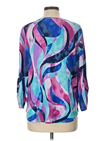 Alfred Dunner 3/4 Sleeve Blouse (view 2)