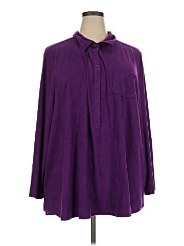 Catherines Long Sleeve Polo (view 1)