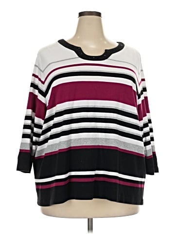 Alfred Dunner 3/4 Sleeve Top (view 1)
