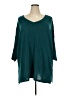 Catherines 100% Acrylic Teal Poncho Size 3X - photo 1