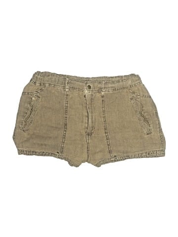 Free People Khaki Shorts (view 1)