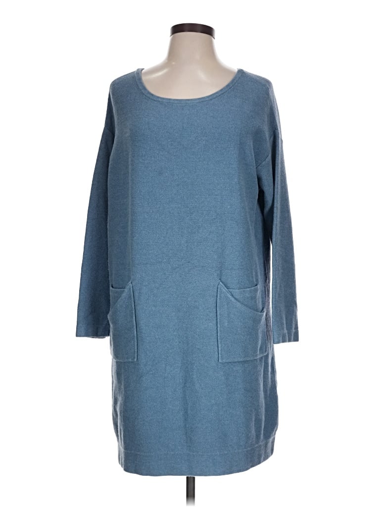 Pre-owned Purejill Casual Dress In Blue