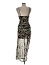No Comment Floral Black Cocktail Dress Size M - photo 2