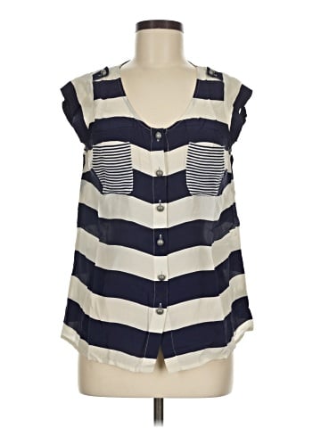 Odille Sleeveless Silk Top (view 1)